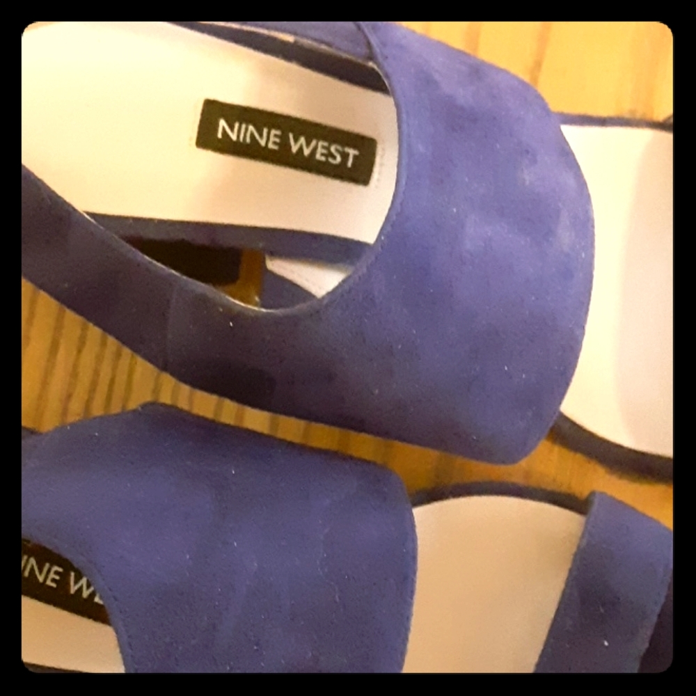Shoes, leather and velvet